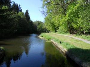 Gemeindebilder Freyung m. Kreuzberg, Pilgerweg beim Schloss Wolfstein - Auenpark.