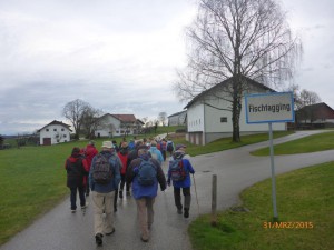 Vorösterliche Pilgerwanderung 2015 Salzburg