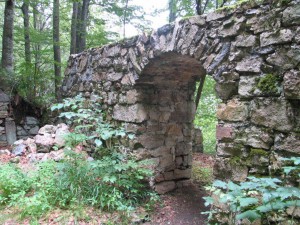 Gemeindebilder Saldenburg, Burgruine Dießenstein liegt nicht direkt am Pilgerweg.