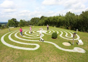 Gemeindebilder Tittling, Labyrinth am Blümersberg