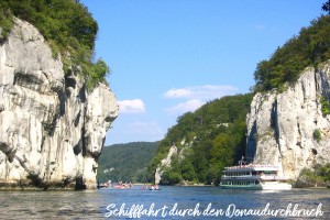 Gemeindebilder Kelheim / Kloster Weltenburg, Schifffahrt vom Kloster Weltenburg durch den Donaudurchbruch nach Kelheim