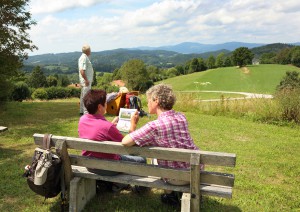 Gemeindebilder Tittling, Ausblick vom Blümersberg