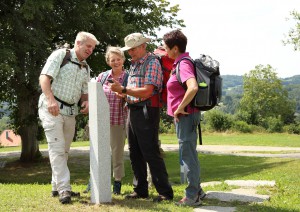 Gemeindebilder Tittling, Audioguide-Station am Blümersberg